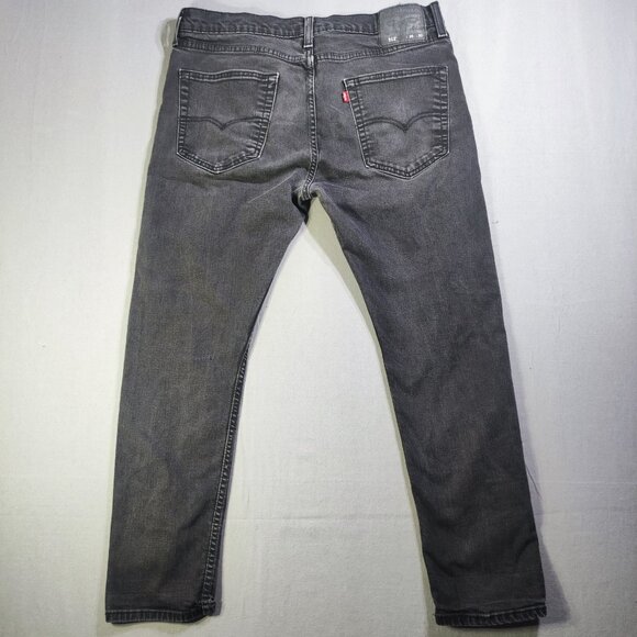 Levi's 512 jeans men's size W36 L30 medium washed grey slim taper - Picture 3 of 14